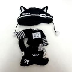 【オビツ11服】 猫耳帽子 トップス ボトムス