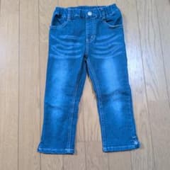 デニムストレートパンツ 120のサムネイル