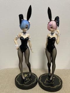 리제로 렘 램 BiCute Bunnies 토끼 피규어 세트