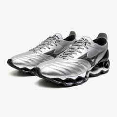 Mizuno Wave Prophecy シルバー スニーカーのサムネイル