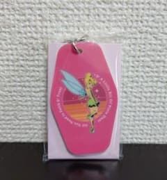 《未開封》ディズニー&ピクサーキャラクター タグ風キーホルダー＊ティンカーベル