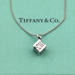 ✨極美品✨Tiffany & Co. ティファニー アトラスキューブ ネックレス