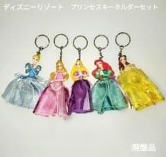 ディズニーリゾート プリンセスキーホルダー 5種廃盤品タイムセール