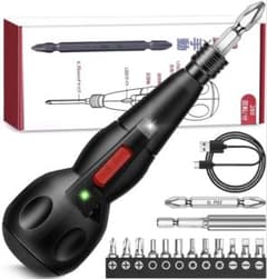 手動✖️電動ドライバー 本体 USB充電式 LEDライト付き 160gのサムネイル
