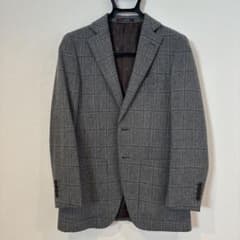 オリヒカ ジャケットXS/SS グレー 柄 チェック 未使用のサムネイル