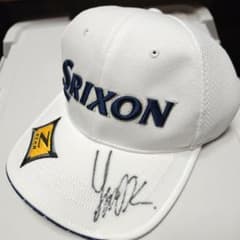 Srixon 桂川有人サイン入りキャップ ホワイト 新品未使用のサムネイル