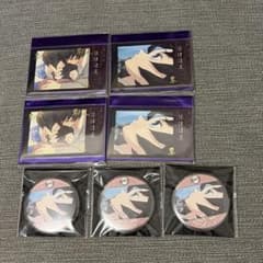 鬼滅の刃 立志編 「好き」チェキ風ブロマイド 缶バッジ 累 7個セット