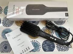 SALONIA ストレートヒートブラシ SL-012BK 本体のサムネイル