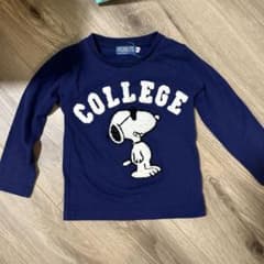 Thumbnail of PEANUTS Snoopy COLLEGE 長袖カットソー 100