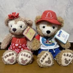 アウラニ　ディズニー　ダッフィー&シェリーメイ　ペアセットのサムネイル
