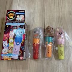BT21 Light Stick Charm 2-Piece Set (3 types) - COOKY, RJ, etc.