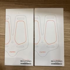 SIXPAD レッグベルト ジェルシート 2枚入りx 2箱のサムネイル