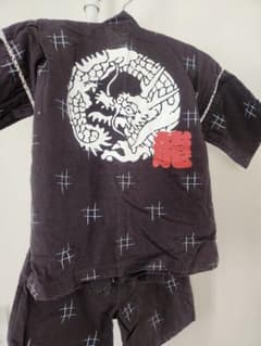 甚平　龍　男の子　120のサムネイル
