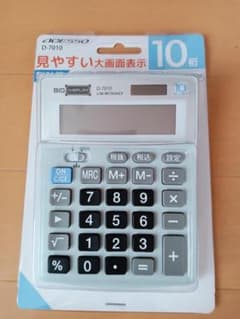 アデッソ　電卓　見やすい大画面表示10桁のサムネイル