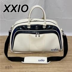 XXIO】ゼクシオ ボストンバッグ オフホワイト ナイロン ショルダー