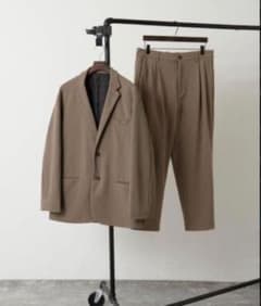 メンズ カジュアルスーツ セットアップ ブラウン EMMA CLOTHESのサムネイル