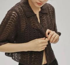 極美品・正規品】トゥデイフル Lace Knit Shirts - メルカリ