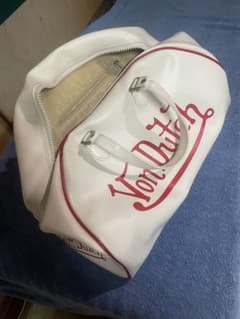 希少 Von Dutch ボストンバッグ ホワイト×レッド Y2K 美品 希少 Von Dutch ボストンバッグ ホワイト レッド - メルカリ