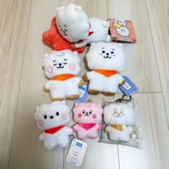 RJ BT21 봉제 인형 정리 판매 세트