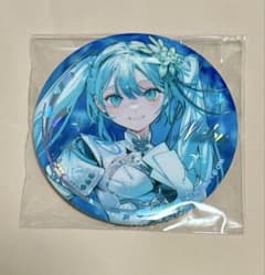 初音ミク 39culture 大き目メタリック缶バッジ 騎士 WORLD - メルカリ