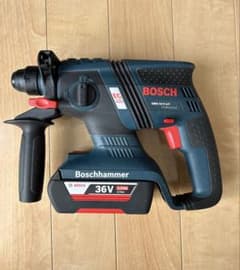 エアコン工事に♪ボッシュ ハンマードリル36V ホールソー付GBH36V-ECY 