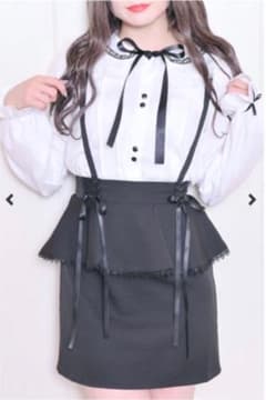 【MA*RS】スピンドルペプラムスカートのサムネイル