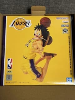 ONE PIECE NBA ルフィ フィギュア レイカーズ - メルカリ