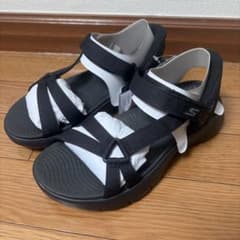 【新品未使用】SKECHERS スリップインズ スポーツサンダル ブラックのサムネイル