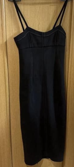 ZARA ブラックキャミワンピース XSのサムネイル