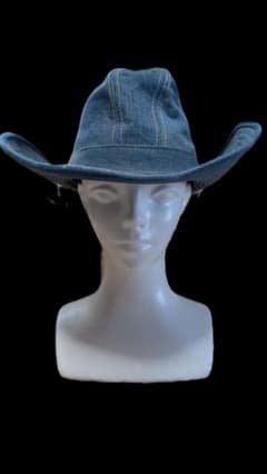ど*み様 Wrangler デニムハット ビンテージ 70s？ ど*み様 Wrangler デニムハット ビンテージ 70s？ - メルカリ