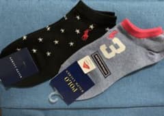 Ralph Lauren レディースソックス　新品2足のサムネイル