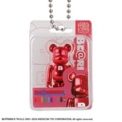 BE@RBRICK パッケージチャーム レッドのサムネイル