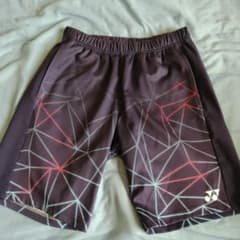 YONEX　ハーフパンツ　Oサイズ　柄パン　幾何学模様 YONEX 幾何学模様 ハーフパンツ L - メルカリ