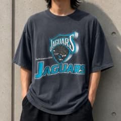 90s USA製 LOGO7 Jaguars NFL Tシャツ XLのサムネイル