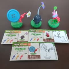 ピクミンフィギュア 赤ピクミン 岩ピクミン 羽ピクミン 3個セット
