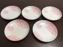さくら 陶器皿 5枚セットのサムネイル