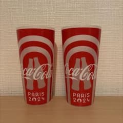Coca-Cola パリ五輪2024現地限定 トライアスロン コップ 2個セットのサムネイル