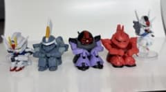 Ξ*Ξ様 ガンダム ガチャガチャミニフィギュア 5個セットのサムネイル