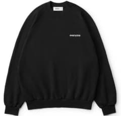 everyone original logo crew sweat BLACK - メルカリ