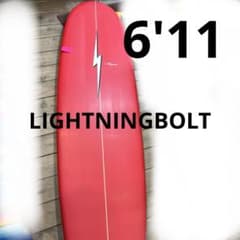 LIGHTNINGBOLT ライトニングボルト　ミッドレングス　6'11 LIGHTNINGBOLT ライトニングボルト ミッドレングス 6'11 - メルカリ