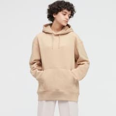 ワイドフィットスウェットプルパーカ（長袖）完売品　ユニクロのサムネイル
