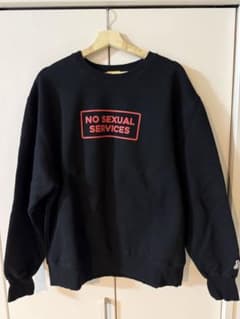 w*y様 FR2 NO SEXUAL SERVICES スウェット 黒のサムネイル