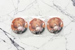 プロセカ CD 特典 缶バッジ 東雲彰人 3個セット ファイター/透過する