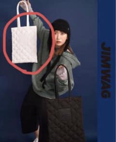 JIMWAG ポップアップ ノベルティトートバッグ 白 - メルカリ