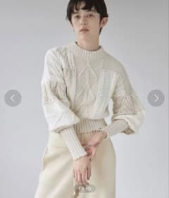 TODAYFULトゥディフル*パッチワークパフニットのサムネイル