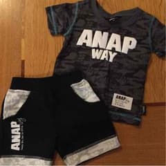 りりまま様専用☆ANAPway 80センチ Tシャツとパンツセットのサムネイル