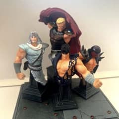 北斗の拳 究極胸像 フィギュアシリーズ 第1弾 北斗神拳 全4種セット