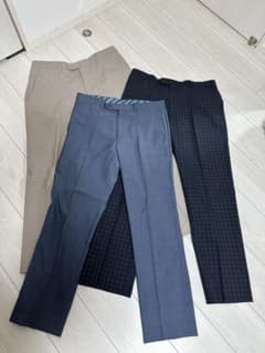 3本セット(オリヒカ2本marie claire homme 1本) スラックスのサムネイル