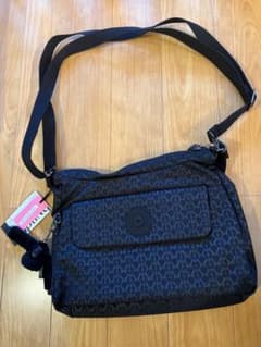 KIPLING キプリング ショルダーバッグ 総柄 ナイロン