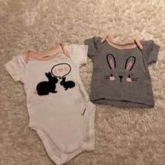 ロンパース　半袖Tシャツ　gerberのサムネイル